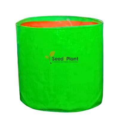 12x12 Inches (1x1 Ft) - 260 GSM HDPE Round Grow Bag