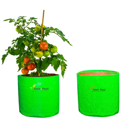 12x12 Inches (1x1 Ft) - 260 GSM HDPE Round Grow Bag